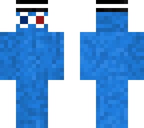 blue man