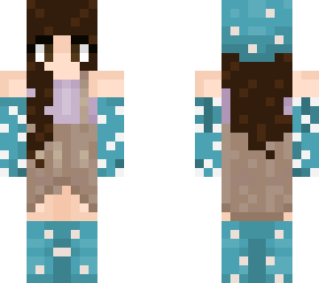 blue mushroom dress outfit!