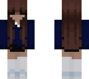dark blue girl