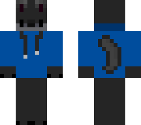 dark silver fox with sweater