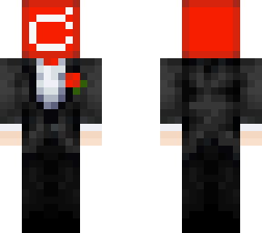 desarrollador de mojang con traje