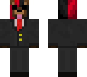 funybear in a suit