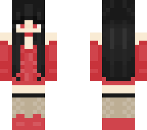 girl with white "dress"