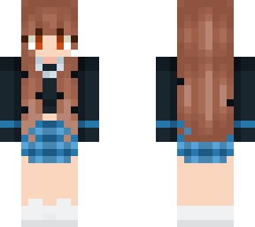 matching blue female