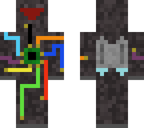 netherite robot 3d