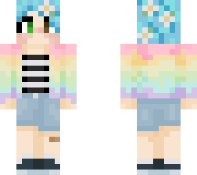 pastel rainbow furry jacket