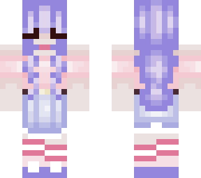 purple + pink