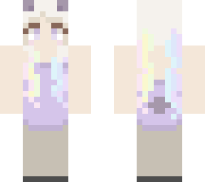 rainbow bunny girl