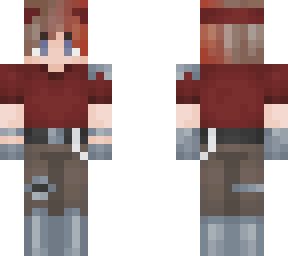 red hairband [male]
