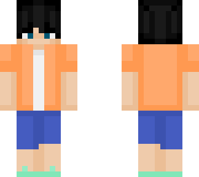 summer skin for boy