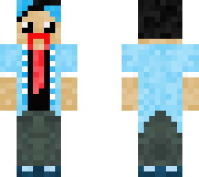 chaoskaki blue suit