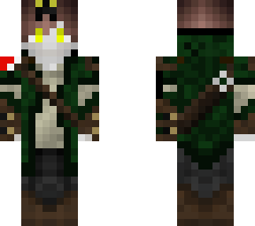 elf guy w/ cat on head ghost