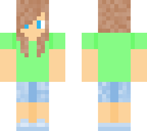 green shirt girl