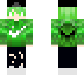 just skin (light green)