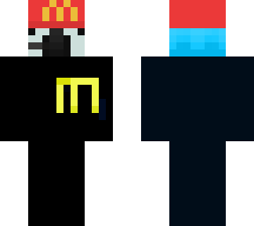mcdonalds parrot (cyan)
