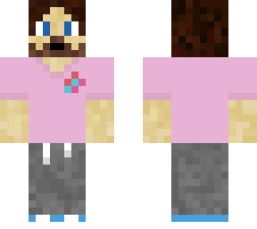 pink shirt