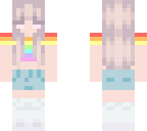 pride blonde long-haired character