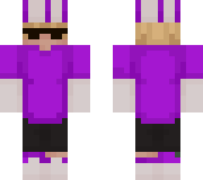 purple bucket hat