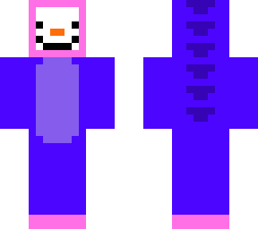 snowman with a stich suit