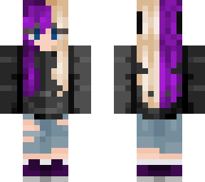 black hoodie girl w/ horns