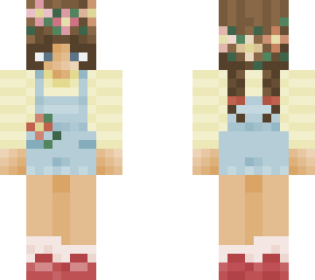 cute flower girl <3 (first skin)