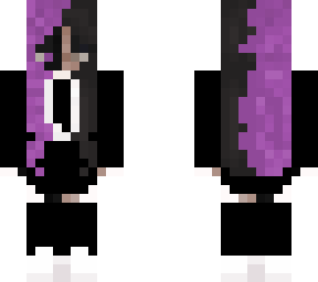 first skin i guess but half enderman