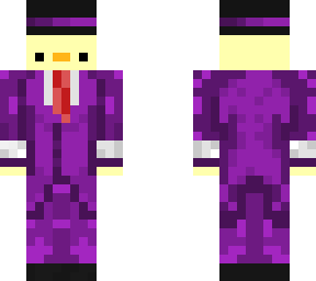 purple suit duck (v2)