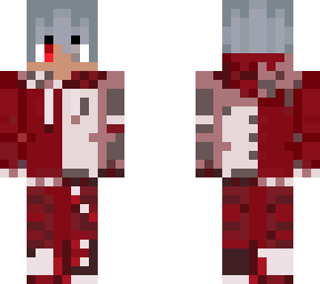 red jacket and pants