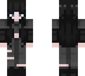 black hair