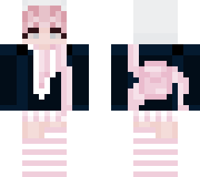 cute boy with pink school outfit :d