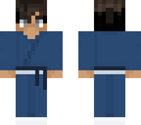 erik with a kenjutsu uniform