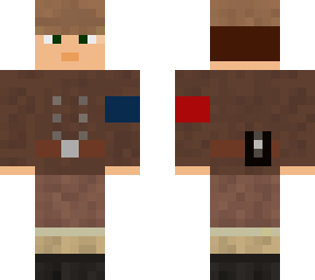 french resistance commander w/ mp40 mags and pistol pouch v2
