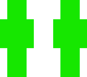 greenscreen character