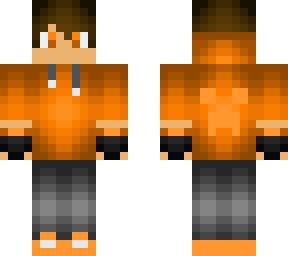 orange gamer boy