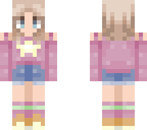 star girl short blonde hair (og base artist @pognado -link in description)