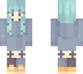 teal girl