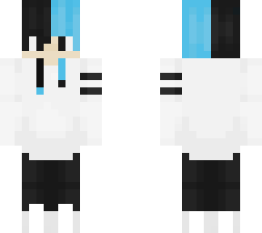 white hoddie boy(remake fro. white hoddie girl