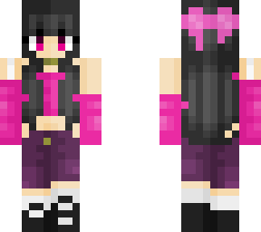 _=*black and pink*=_