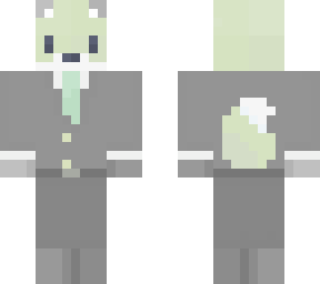 ~ green fox in a suit ~