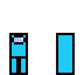 among us cyan