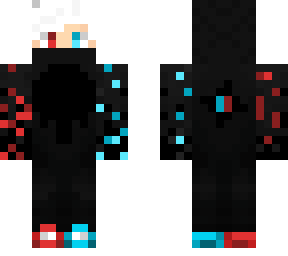 azul y rojo, blue and red