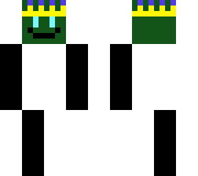 black-white king