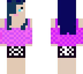 cute babe Minecraft Skin