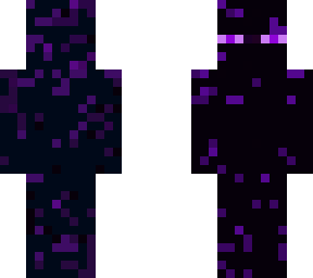 enderman with purple dot