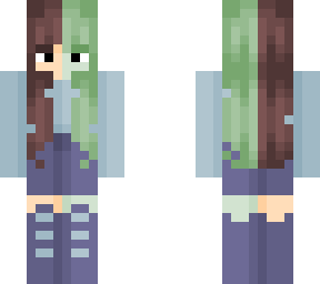 half zombie girl