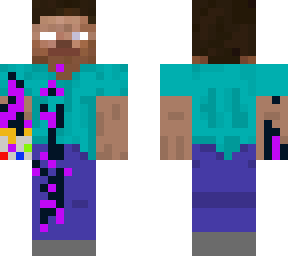 herobrine mid- transformation