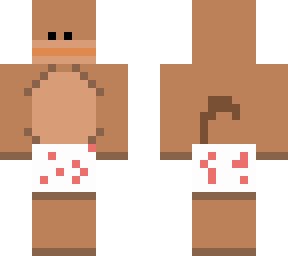monkey in underwear