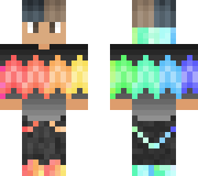 rainbow hoodie