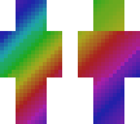 rainbow skin