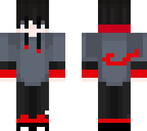red and black boy